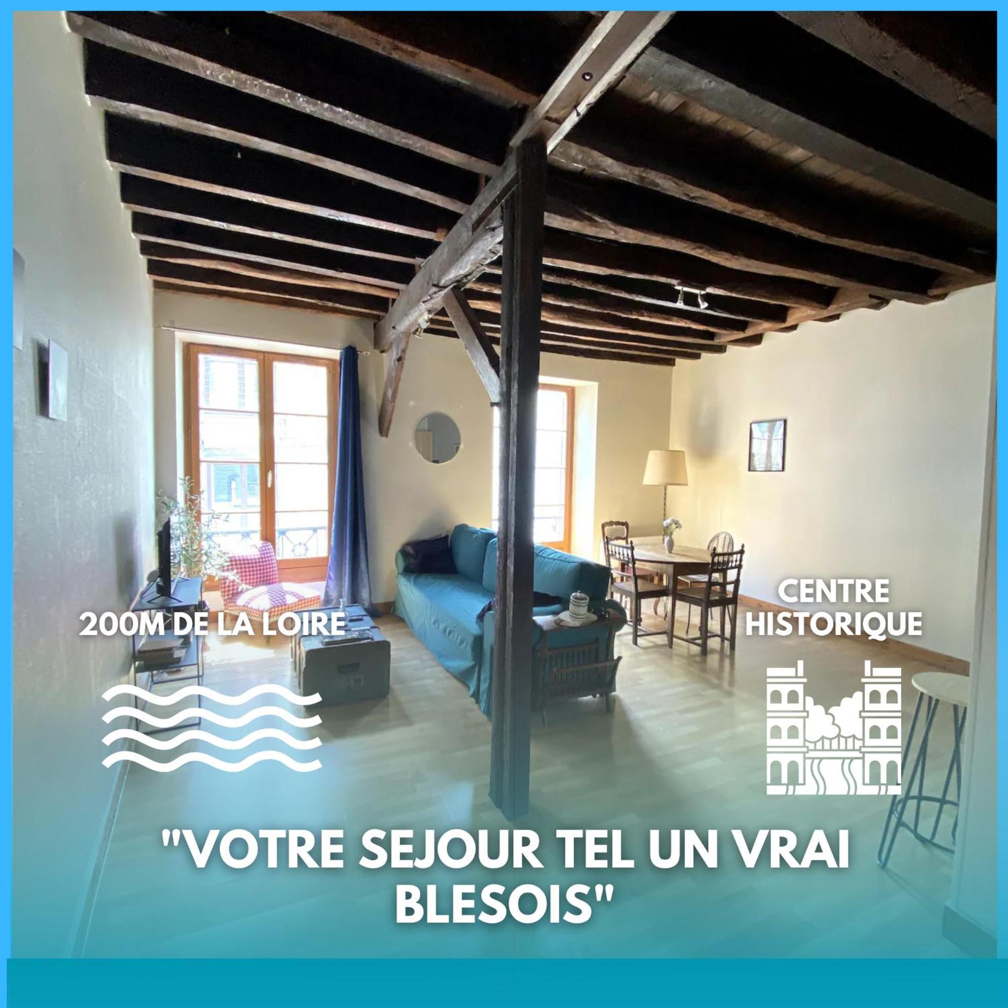 L'Escapade Blesoise - Hyper Centre Lägenhet Blois Exteriör bild